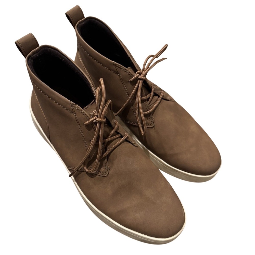 IZOD Palmer Mens Brown Chukka Boots Memory Foam Sneakers Size 11M Casual